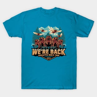 We’re Back Cicada Apocalypse World Tour Locust 2024 Funny T-Shirt